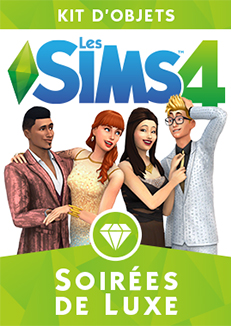 jaquette du jeu vidéo Les Sims 4 : Kit d'Objets Soirées de Luxe
