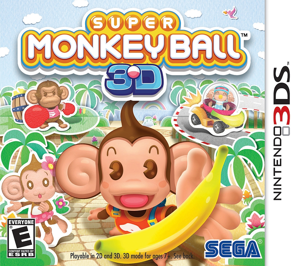 jaquette du jeu vidéo Super Monkey Ball 3D