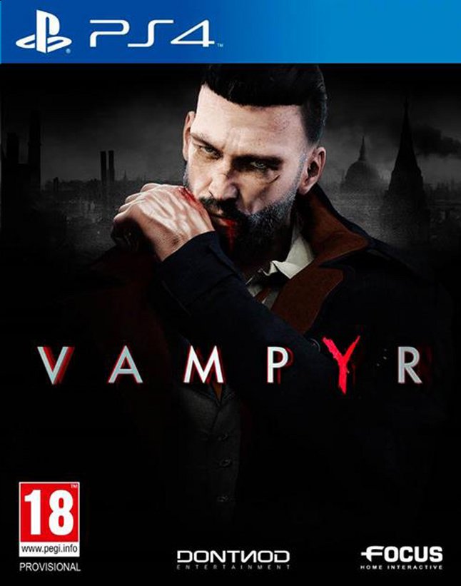 jaquette du jeu vidéo Vampyr