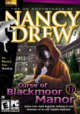 jaquette du jeu vidéo Les Enquêtes de Nancy Drew : La Malédiction du manoir de Blackmoor