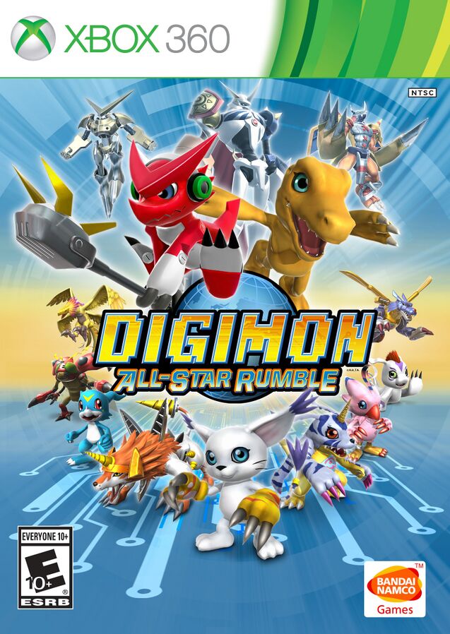 jaquette du jeu vidéo Digimon All-Star Rumble