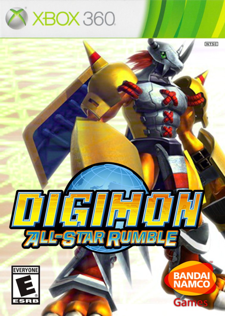 jaquette du jeu vidéo Digimon All-Star Rumble