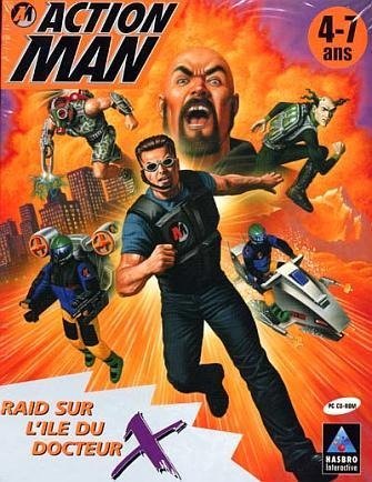 jaquette du jeu vidéo Action Man : Raid sur l'Ile du Docteur X