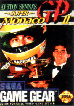 jaquette du jeu vidéo Ayrton Senna's Super Monaco GP II
