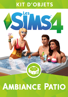 jaquette du jeu vidéo Les Sims 4 : Kit d'Objets Ambiance Patio