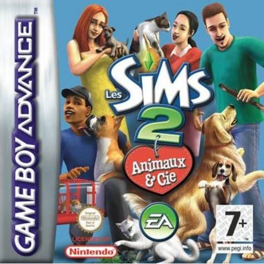 jaquette du jeu vidéo Les Sims 2 : Animaux & Cie