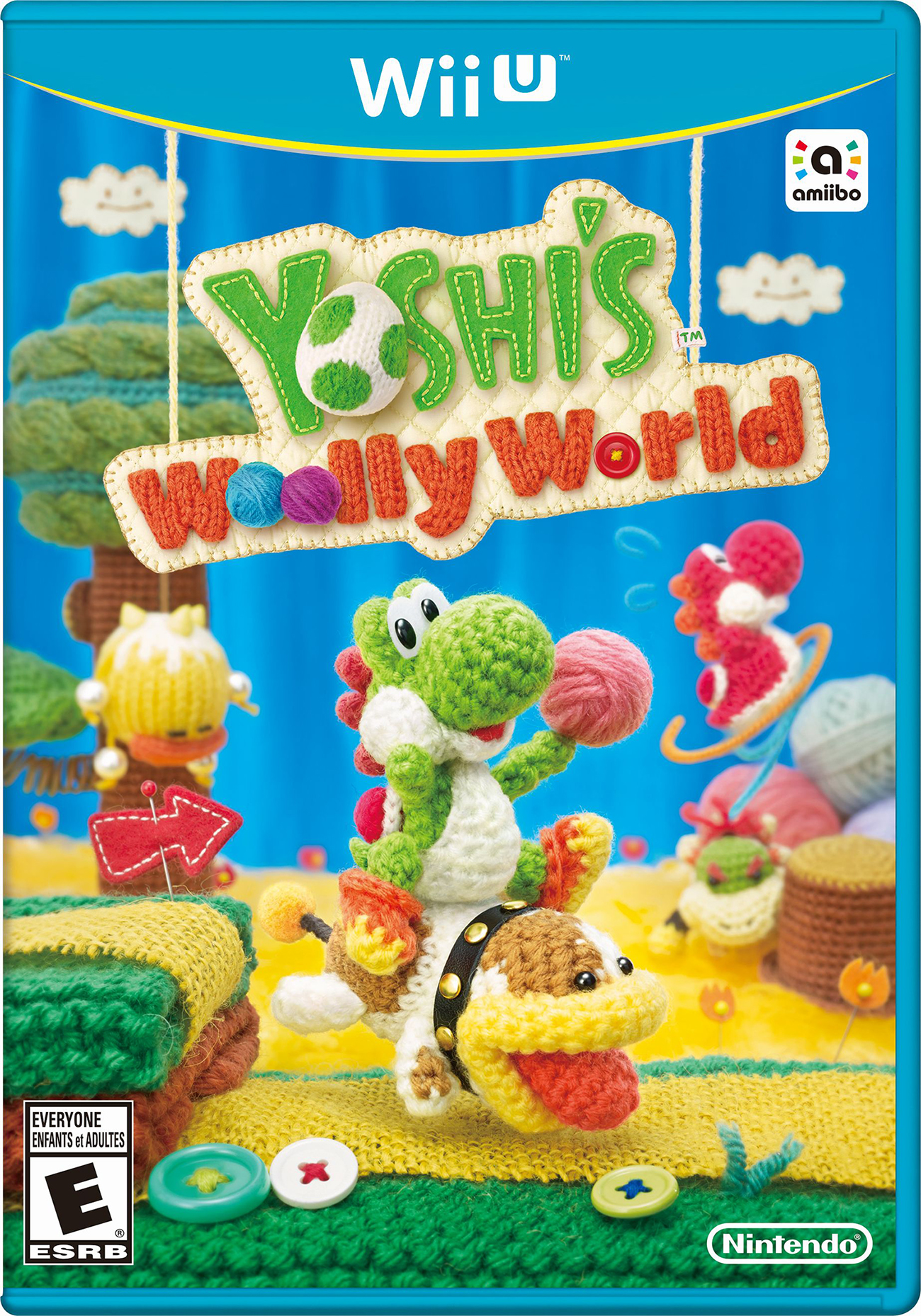 jaquette du jeu vidéo Yoshi's Woolly World