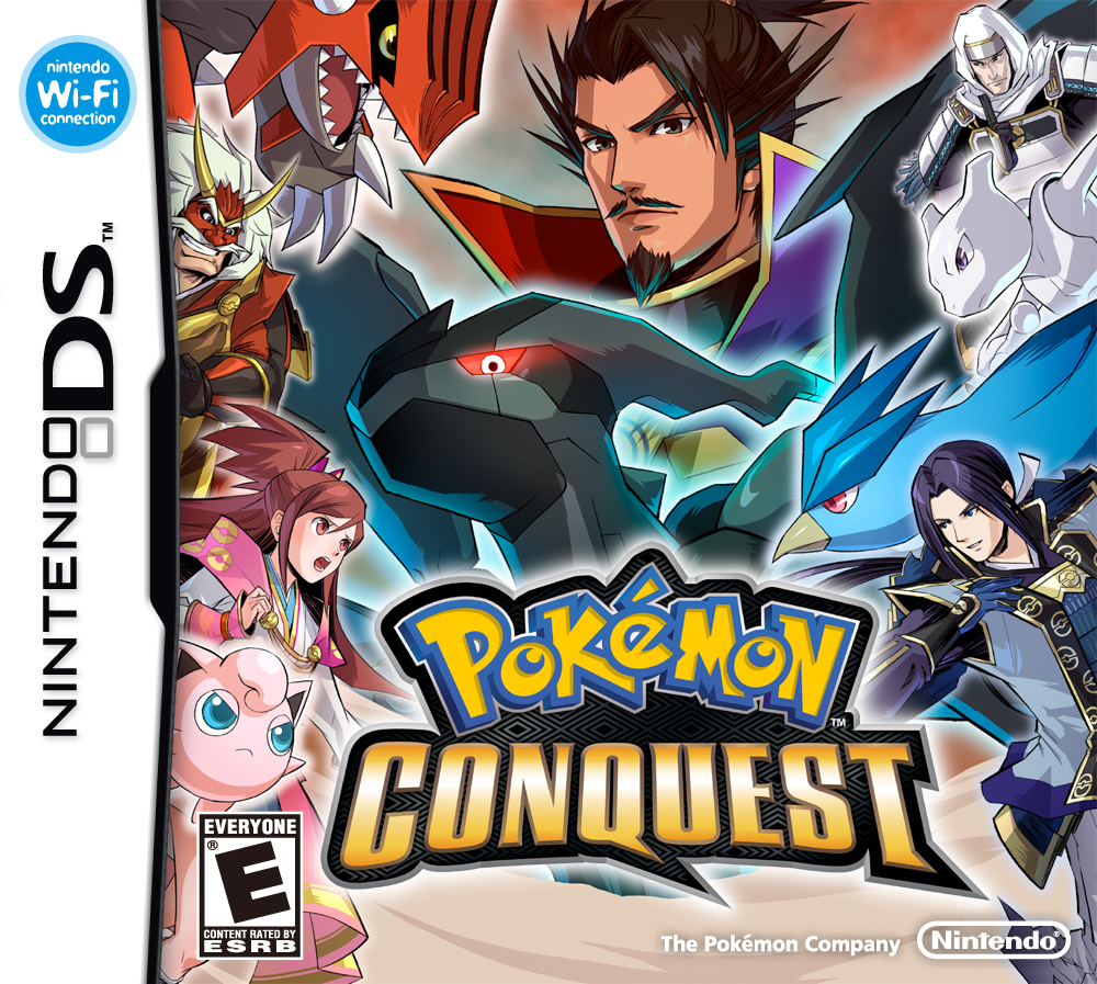 jaquette du jeu vidéo Pokémon Conquest