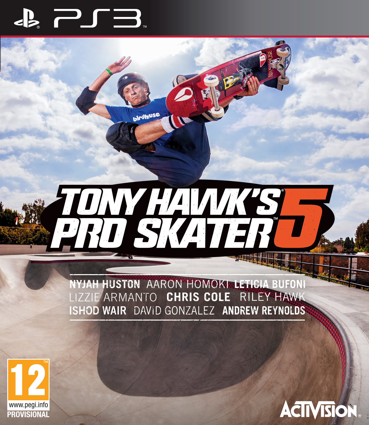 jaquette du jeu vidéo Tony Hawk's Pro Skater 5