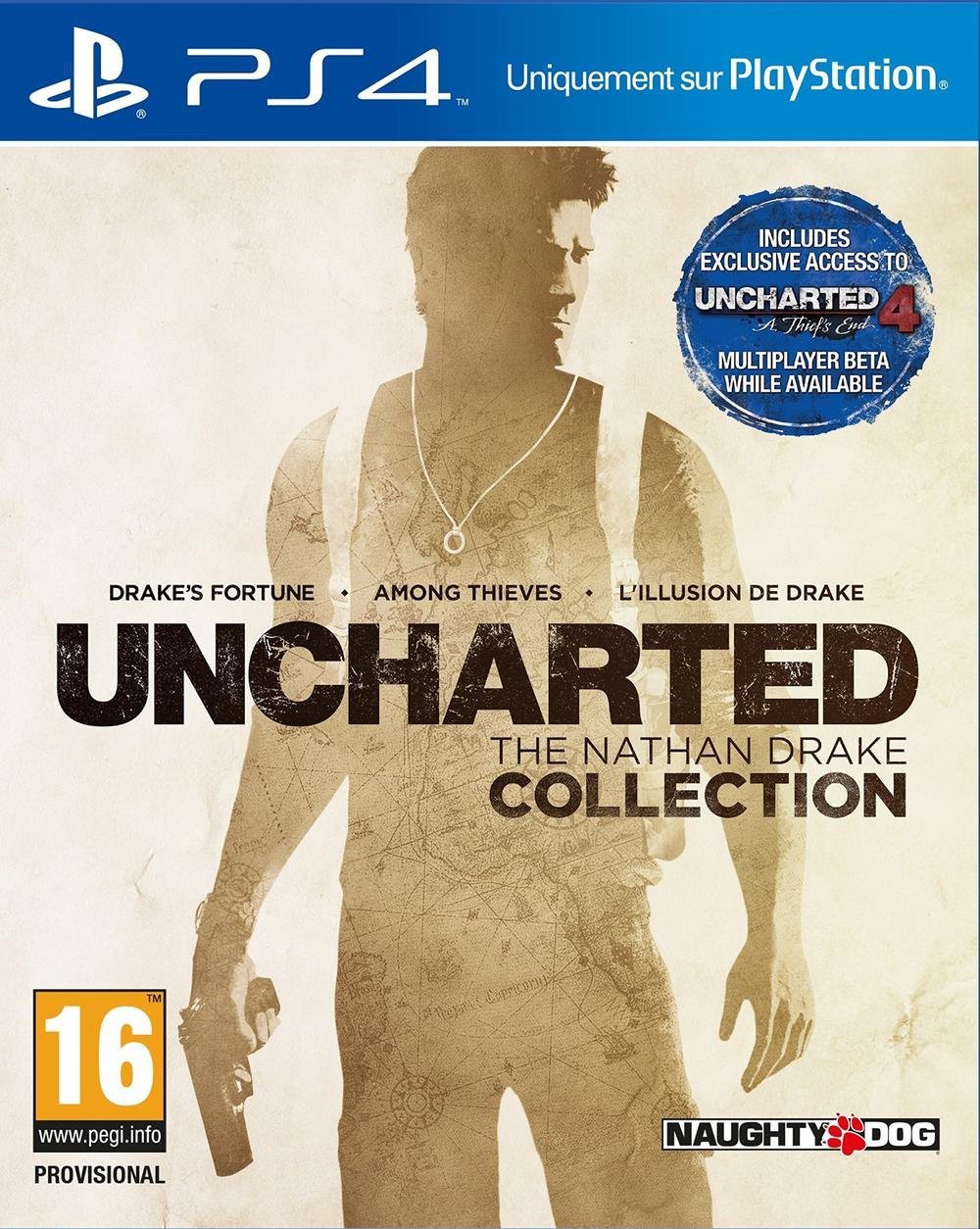 jaquette du jeu vidéo Uncharted: The Nathan Drake Collection