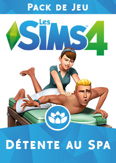 jaquette du jeu vidéo Les Sims 4 : Détente au Spa