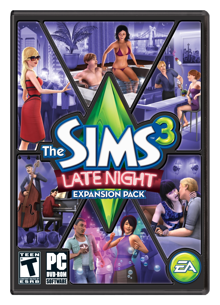 jaquette du jeu vidéo Les Sims 3 : Accès V.I.P