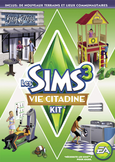 jaquette du jeu vidéo Les Sims 3 : Vie Citadine