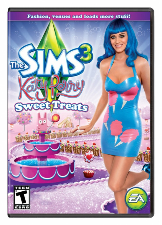jaquette du jeu vidéo Les Sims 3 : Katy Perry Délices Sucrés KIT