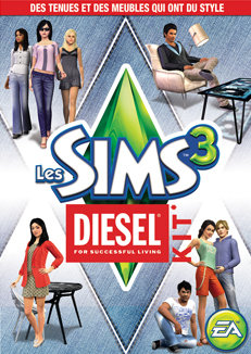 jaquette du jeu vidéo Les Sims 3 : Diesel KIT