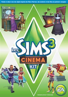 jaquette du jeu vidéo Les Sims 3 : Cinéma Kit D'objets