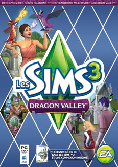 jaquette du jeu vidéo Les Sims 3 : Dragon Valley