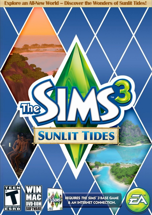 jaquette du jeu vidéo Les Sims 3 : Sunlit Tides