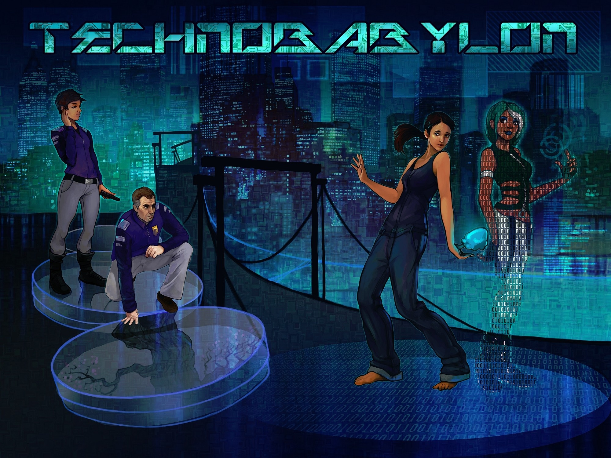 jaquette du jeu vidéo Technobabylon