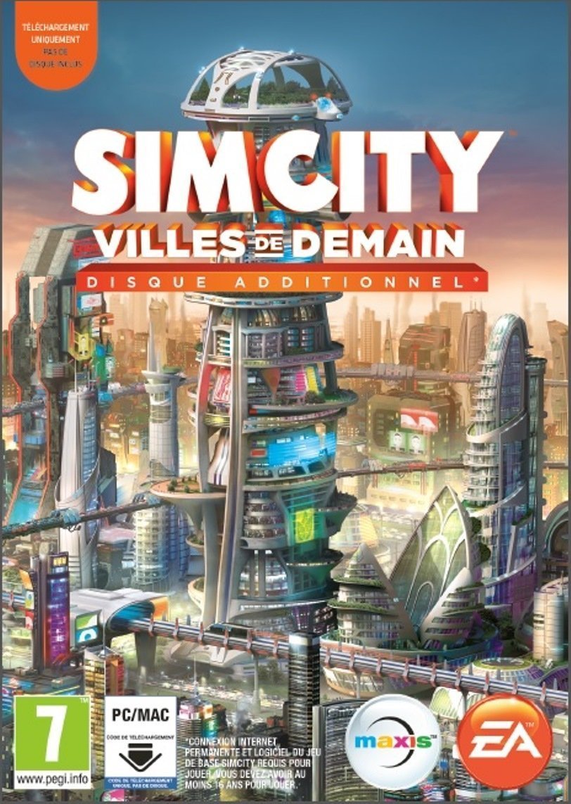 jaquette du jeu vidéo SimCity : Villes de Demain