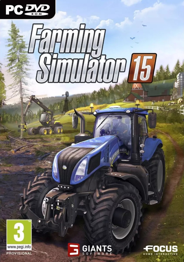 jaquette du jeu vidéo Farming Simulator 15