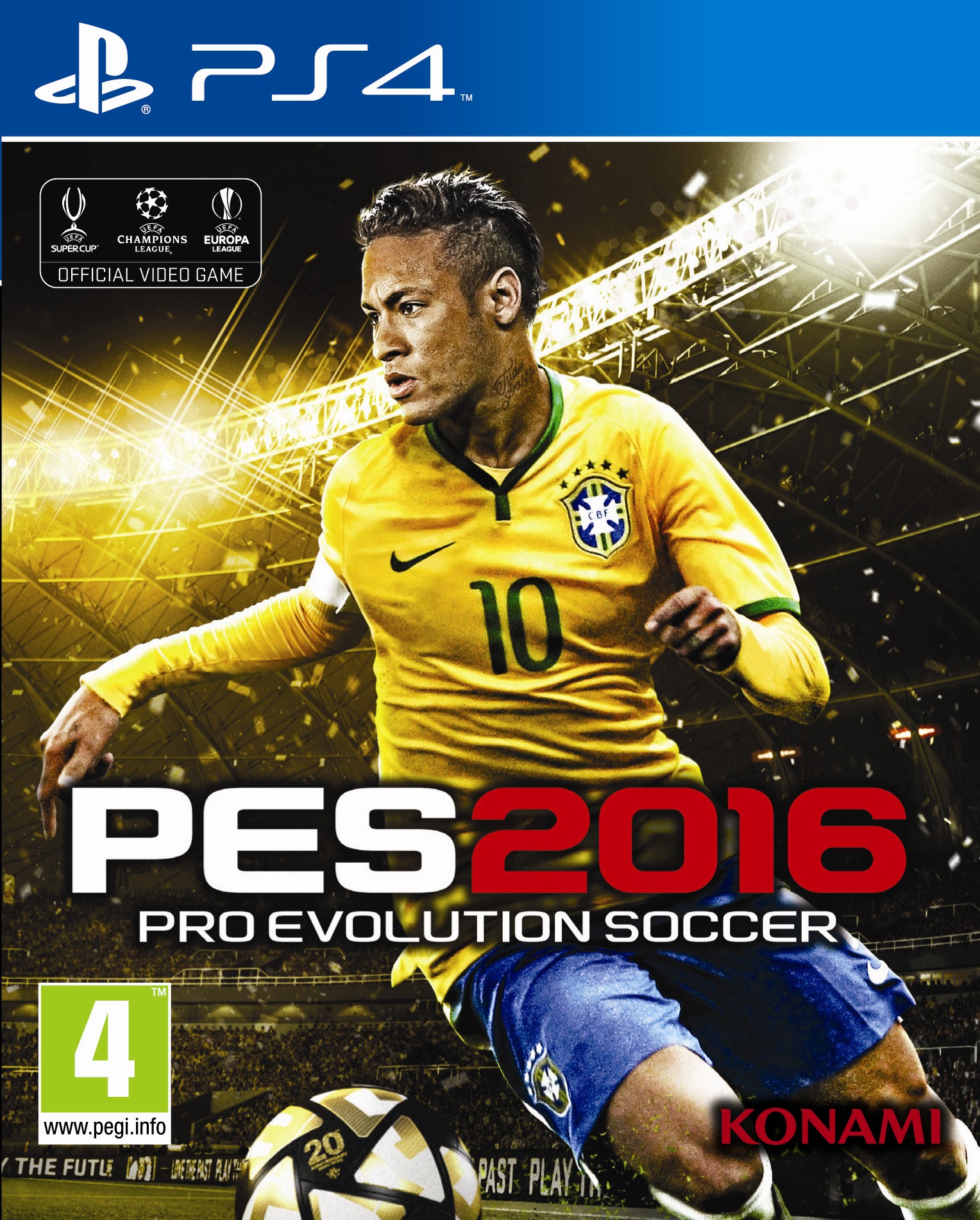 jaquette du jeu vidéo PES 2016