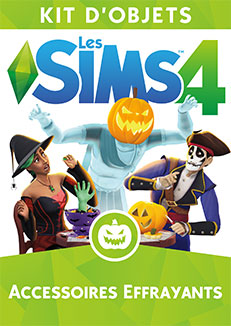 jaquette du jeu vidéo Les Sims 4 : Kit d'Objets: Accessoires Effrayants