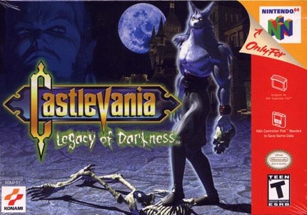 jaquette du jeu vidéo Castlevania : Legacy of Darkness