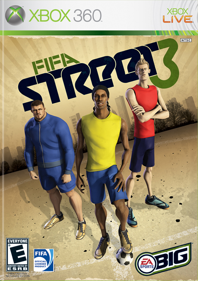 jaquette du jeu vidéo FIFA Street 3