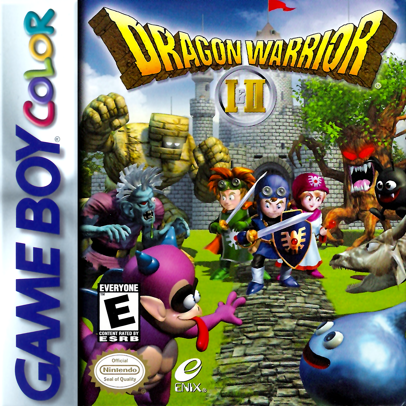 jaquette du jeu vidéo Dragon Quest (Dragon Warrior)