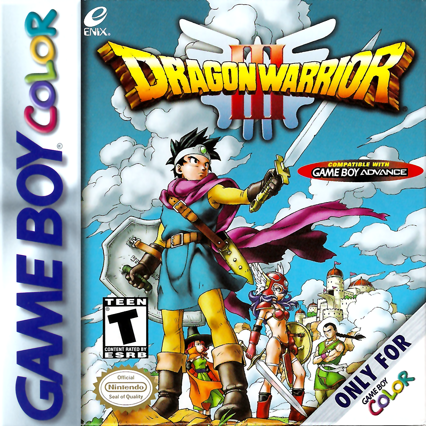 jaquette du jeu vidéo Dragon Quest III : The Seeds of Salvation (Dragon Warrior III)