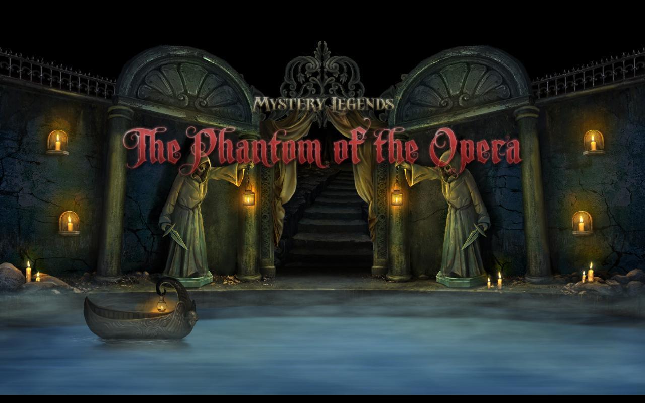 jaquette du jeu vidéo Mystery Legends : The Phantom of the Opera