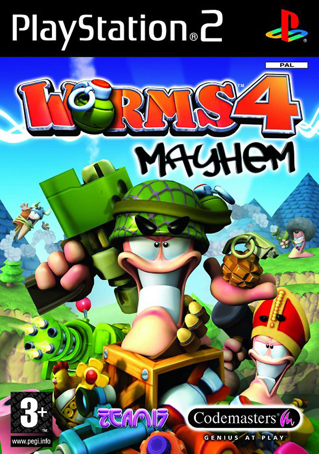 jaquette du jeu vidéo Worms 4: Mayhem