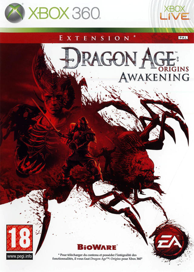 jaquette du jeu vidéo Dragon Age: Origins - Awakening