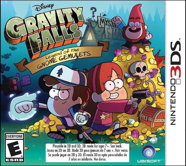 jaquette du jeu vidéo Souvenirs de Gravity Falls : La légende des Gémulettes Gnomes
