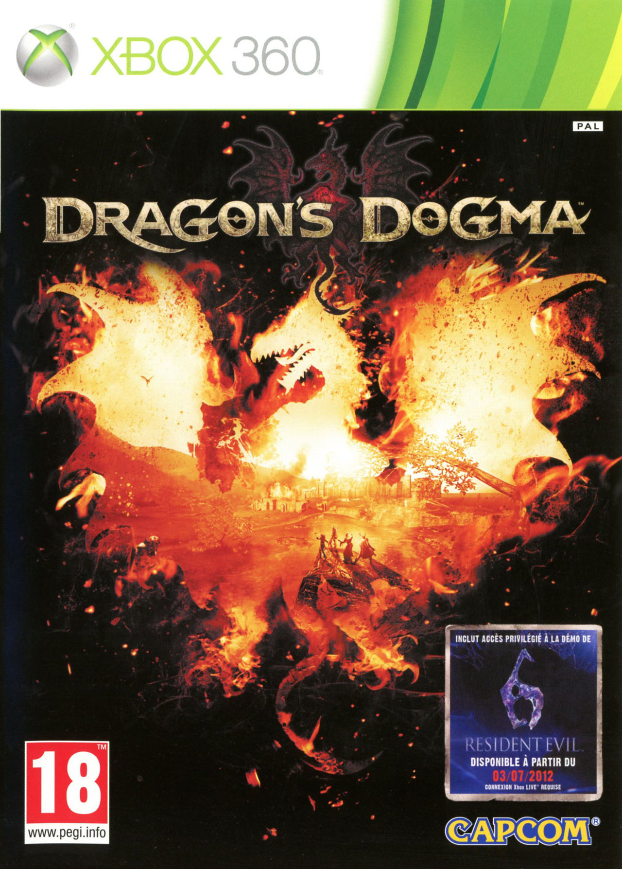 jaquette du jeu vidéo Dragon's Dogma