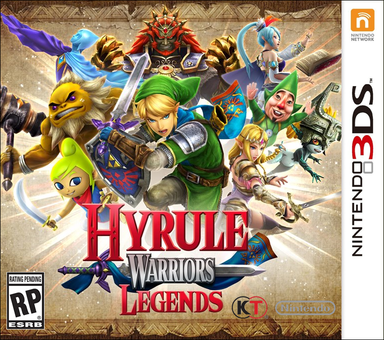jaquette du jeu vidéo Hyrule Warriors : Legends