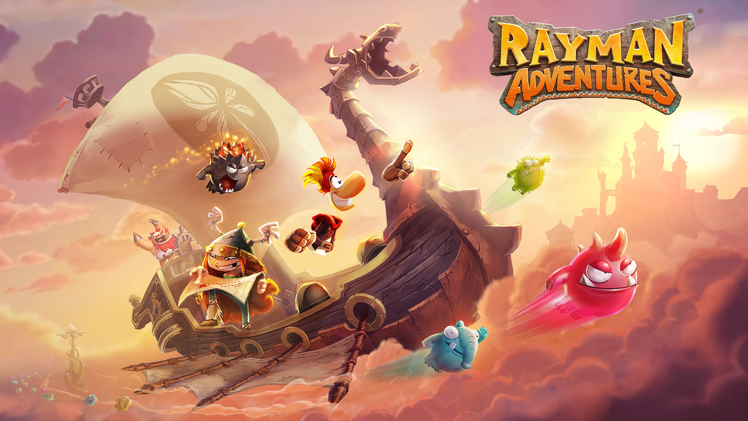 jaquette du jeu vidéo Rayman Adventures