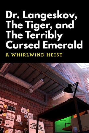 jaquette du jeu vidéo Dr. Langeskov, The Tiger, and The Terribly Cursed Emerald: A Whirlwind Heist
