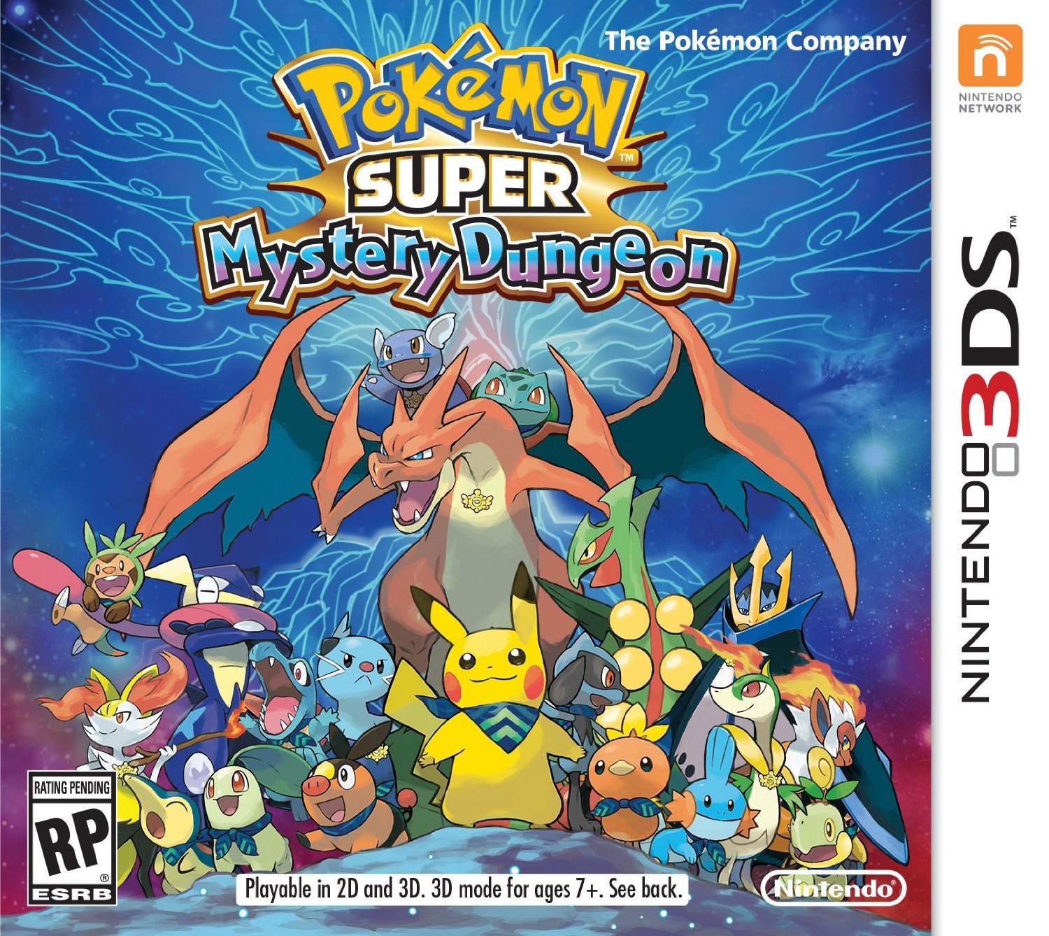 jaquette du jeu vidéo Pokémon Méga Donjon Mystère