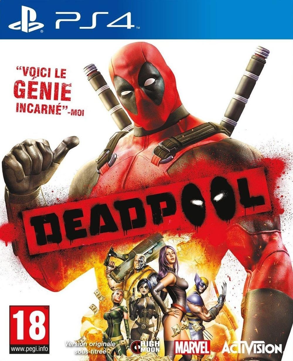 jaquette du jeu vidéo Deadpool