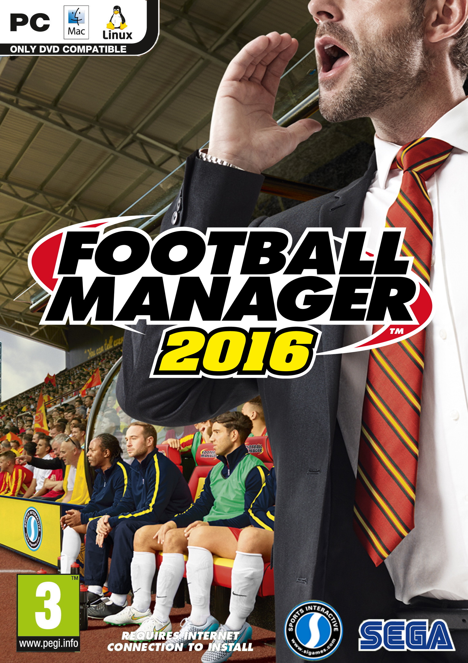 jaquette du jeu vidéo Football Manager 2016