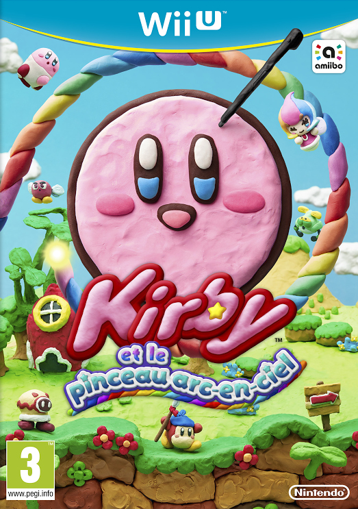 jaquette du jeu vidéo Kirby et le Pinceau arc-en-ciel