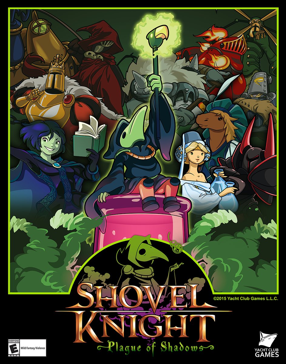 jaquette du jeu vidéo Shovel Knight: Plague of Shadows