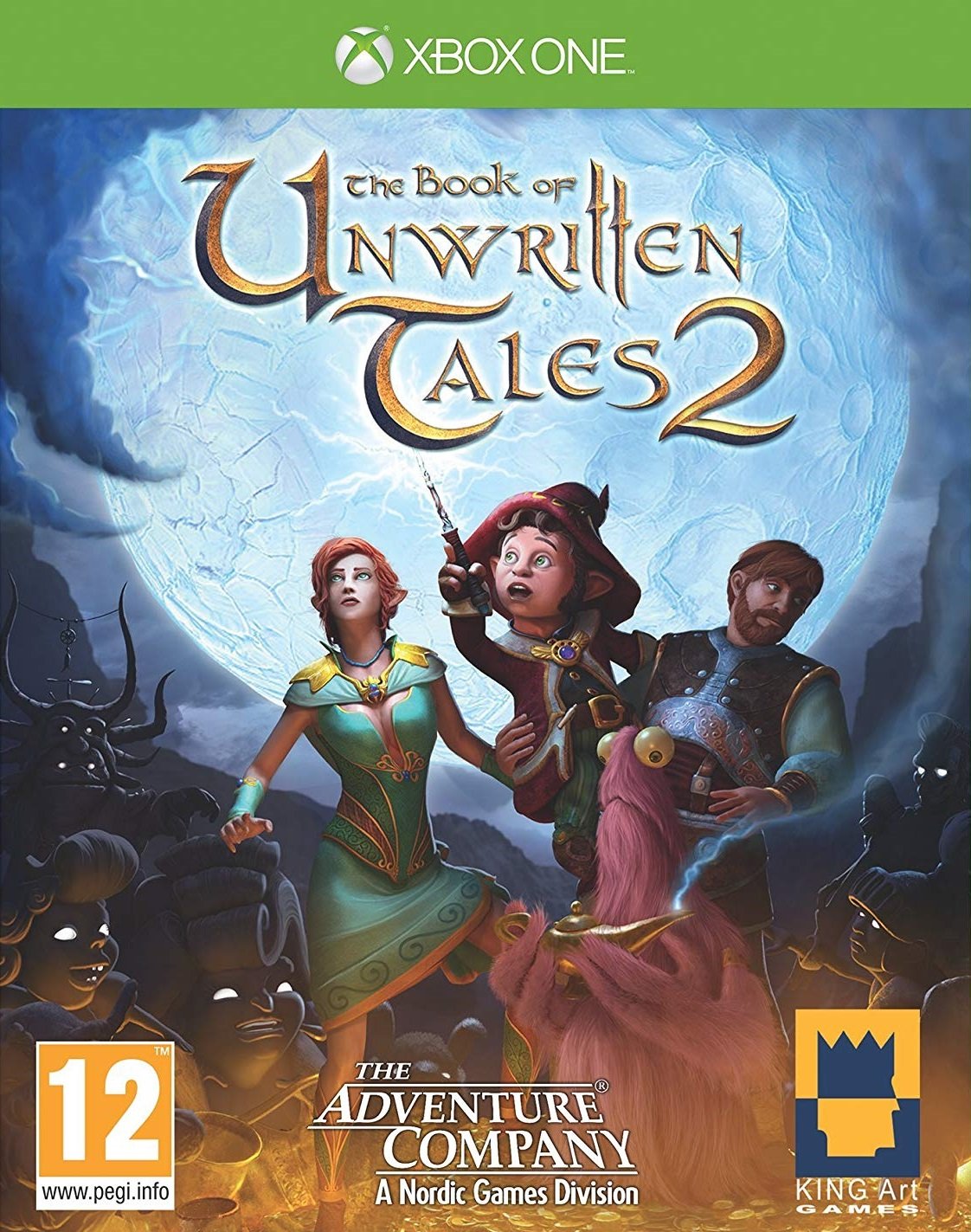 jaquette du jeu vidéo The Book of Unwritten Tales 2