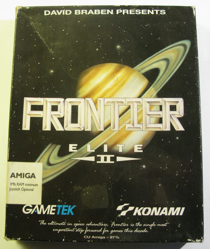 jaquette du jeu vidéo Frontier : Elite II
