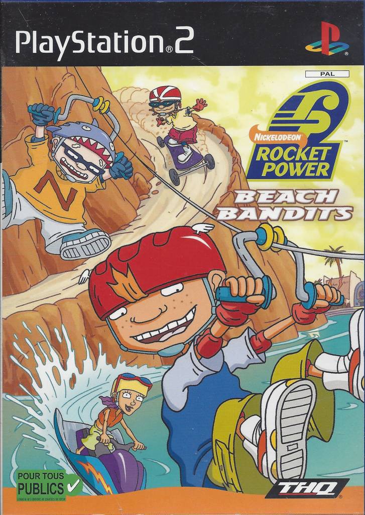 jaquette du jeu vidéo Rocket Power : Beach Bandits