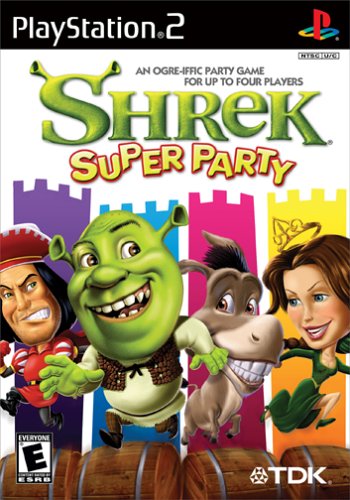 jaquette du jeu vidéo Shrek Super Party