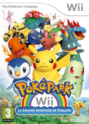 jaquette du jeu vidéo PokéPark Wii : La Grande Aventure de Pikachu