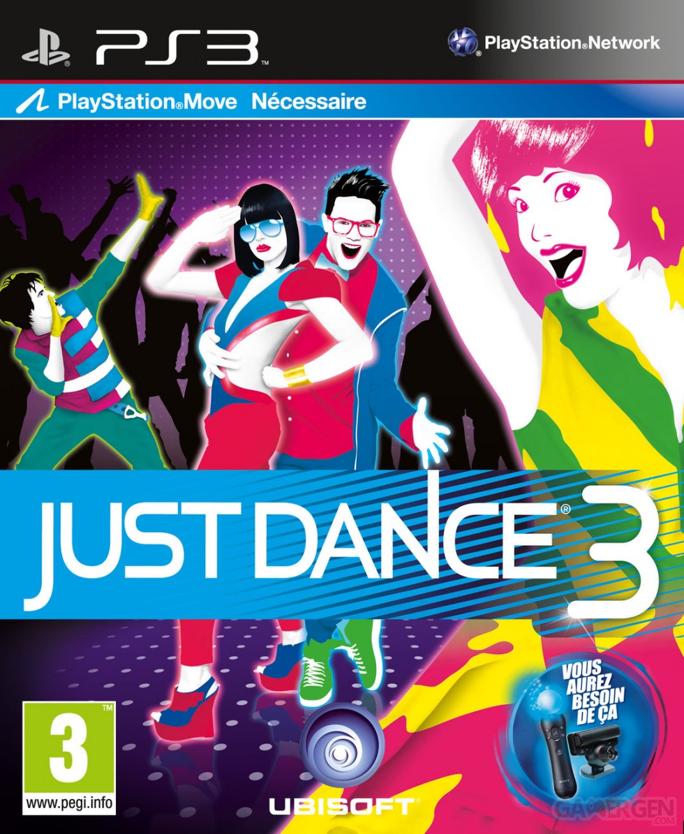 jaquette du jeu vidéo Just dance 3